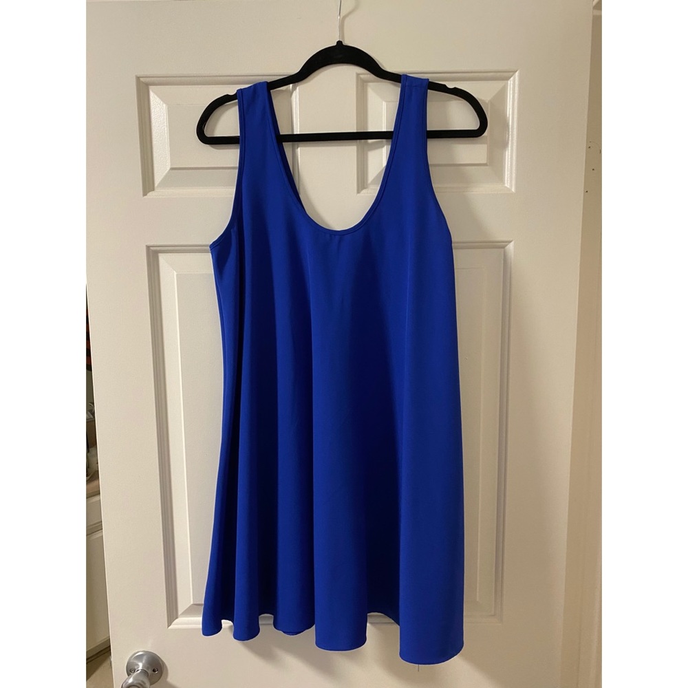 Summer blue dress